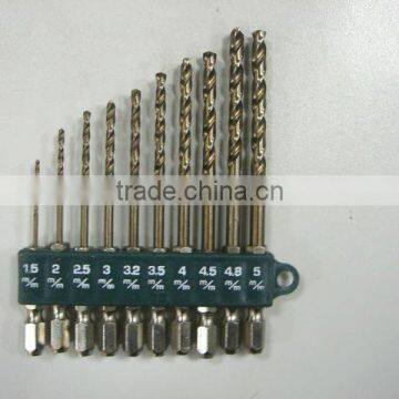 Professional coffee color finish twist drill bits