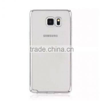 Wholesale Luxury Ultra Thin Transparent Soft Chrome Electroplating TPU Case for Samsung Galaxy Note 5 photo-5
