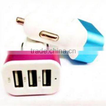 High quality 5V Dual USB Car Charger OEM 2.1A car charger