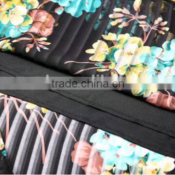 Silk New 2016 Autumn Summer Women Dress Short Sleeve Casual Dresses photo-6