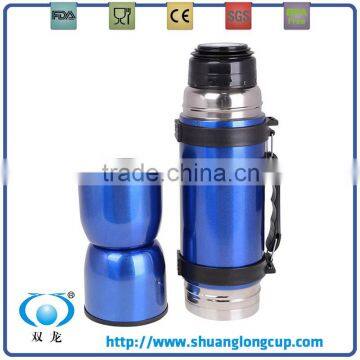 2 cup in 1 vacuum travel pot ,thermos flask 1000ml