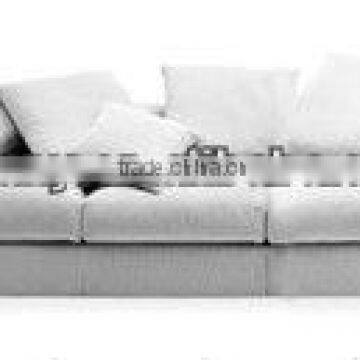 Fabric three seat sofa (D-27B)