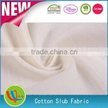 2014 Hot Korea Twill Cotton Slubbed Fabric
