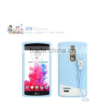 Fabitoo Cute design ice cream Silicone mobile phone cover for LG G4