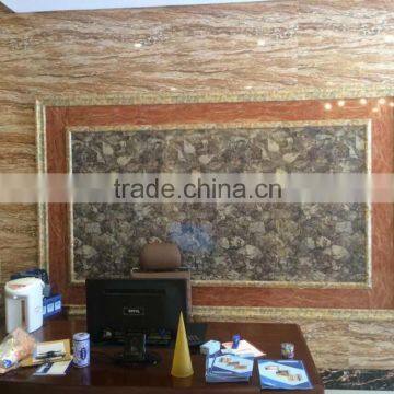 PVC Artificail Marble for interior decorations