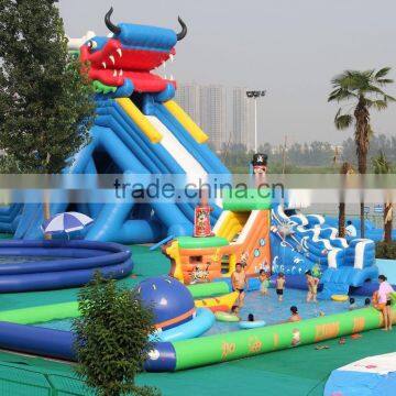 2016 Giant 100+people New Design Inflatable Water Park for Adult photo-2