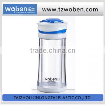 double wall couple bottles, plastic drinking bottles for students