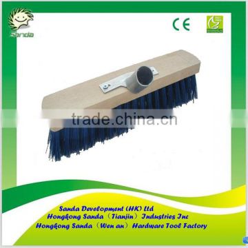 Wooden block Street cleaning brush