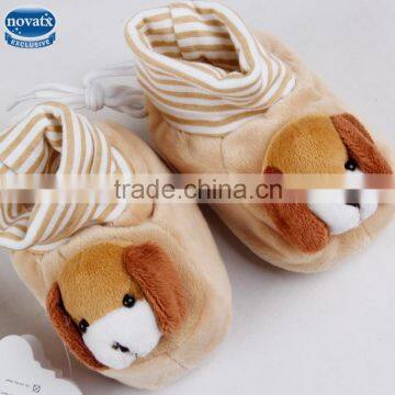(303-2)Nova cute dog new style retail winter infant's shoes baby first walker toddler shoes