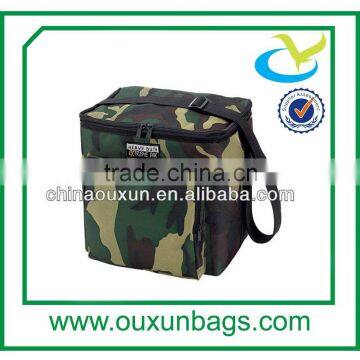 Insulated cooler bag fabric ruond gym cooler bag