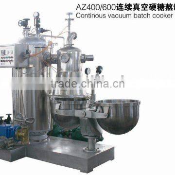 Continuous vacuum batch cooker