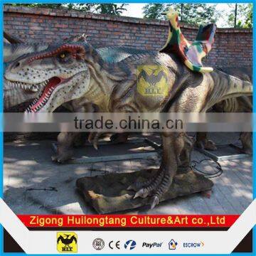 Amusement Park Equipment Animatronic Dinosaur Rides