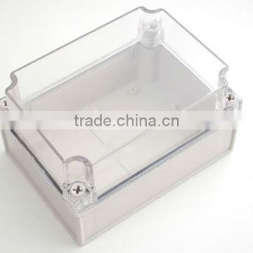 2013 new product plastic enclosure waterproof with clear top