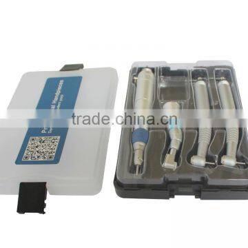 complete set handpiece high speed handpiece & low speed handpiece dental unit straight head & contra angle & low speed air motor
