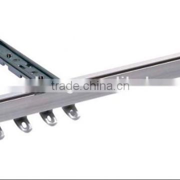 bendable metal curtain rail track