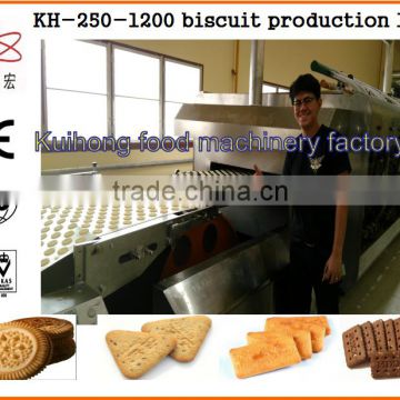 KH 250-1200 automatic biscuit making machine price manufacturer