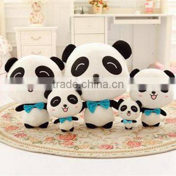 Cute giant panda Plush Toy/Soft giant panda Toy with tie