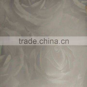 Newly produced high gloss white rose sparkle metallic pvc film