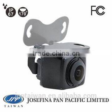 night vision camera 480TVL,MT9V136,mini square size/bracket mount universal rear view/back up car camera with parking guild line