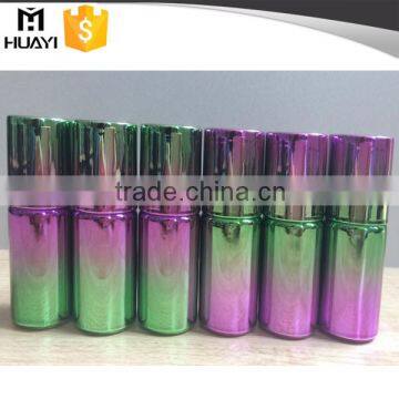 10ml UV gradient color purple green design custom made nail polish bottle