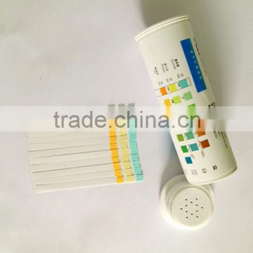 glucose protein pH urine strips for visual read