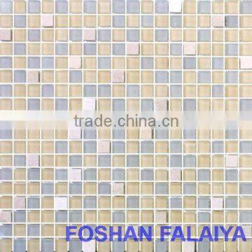 Crystal Mosaic Glass and Stone Mosaic GS074