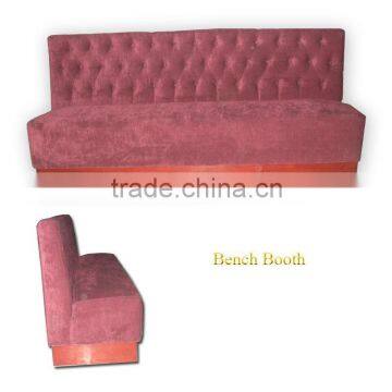 Tuffed bench booth sofa HDBS001