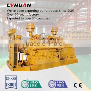 500KW coal bed gas generator for continuous work