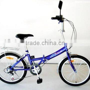 16" with low price blue folding bicycle