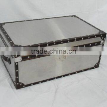 Stainless Steel Coffee Table/Trunks