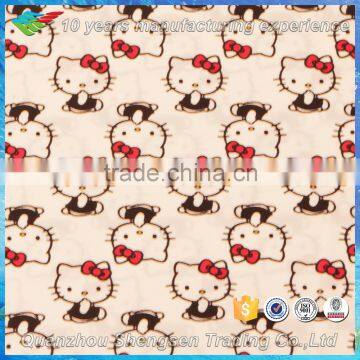 lovely hello kitty printed bikini fabric for children