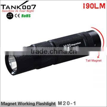 2016 portable LED work light Tank007 M20 magnetic LED flashlight