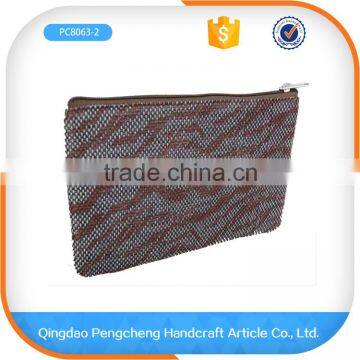 Hot Sell Fashoin Colorful Summer Printed Promotional Paper Straw Custom Print Clutch Bag Handbags photo-2