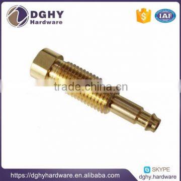 OEM and ODM high quality cnc machine services brass car spare parts