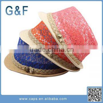 Fancy Lovely Design Straw Doll Hats Wholesale