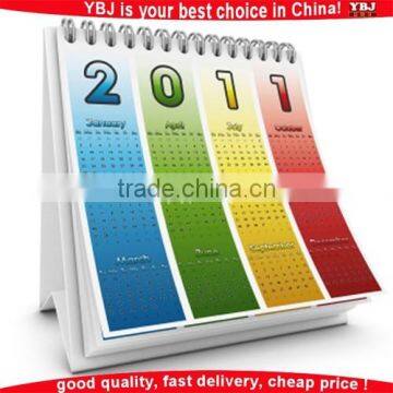2016 custom-made desktop calendar stand custom advent calendar