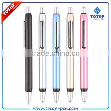 new design luxury metal ballpoint pen with logo