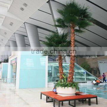 Outdoor Artificial Palm Tree For Airport Plant Decoration