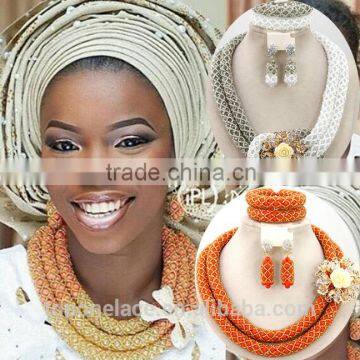 wholesale african beads jewelry set/dulhan necklace set/bridal jewelry set                        
                                                Quality Choice