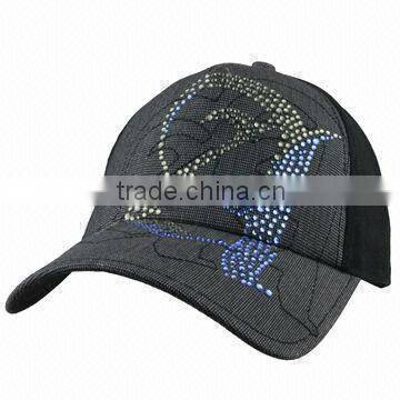 Bright drill cotton baseball cap