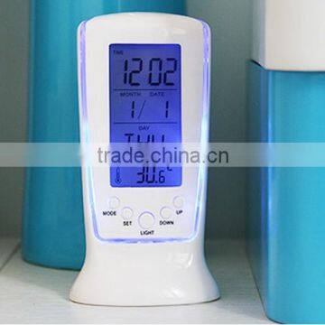 led digital display desk calendar alarm clock