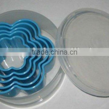 (ks-Joo1) 5 pcs plastic cookie cutter set