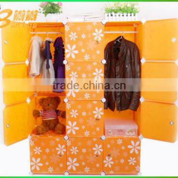 Distribute living room Wardrobe pp DIY cabinet easy to clean