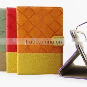 Hot selling leather flip cover for ipad 4