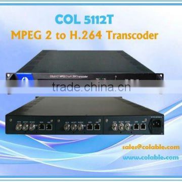 Supplier of Mpeg2 to H.264 Transcoder( COL5112T)