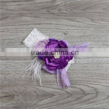 wholesale cheap cute girls headband baby headband best seller baby girl satin bow knot soft headband