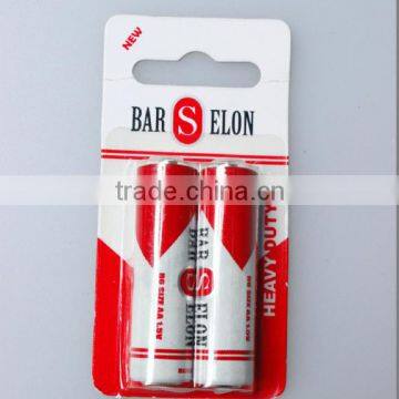 2 in 1 R6 SIZE aa batteries 1.5v Battery (BARSELON)