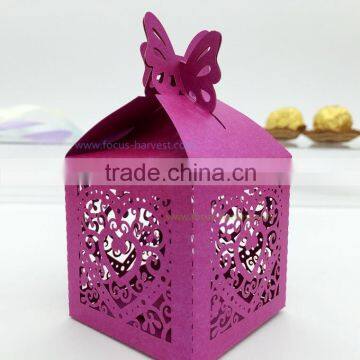 C209 Birthday Wishes Chocolate Candy Box Party Decorations Candy Box Laser Cut Candy Gift Boxes Wedding Favors Quality Choice photo-2