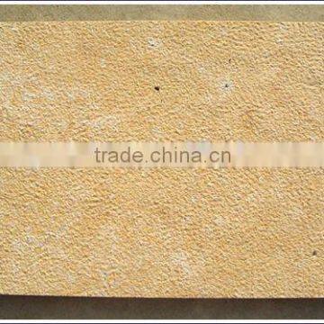 yellow limestone tiles