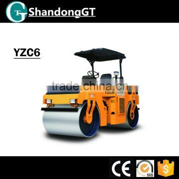 YZC6 DOUBLE DRUM VIBRATORY ROLLER